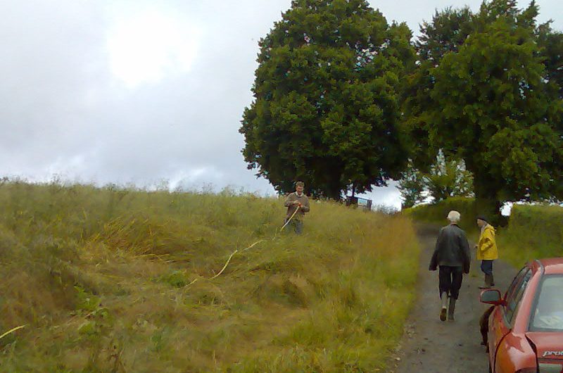 Mesure du terrain de l’ASBL – 25/07/2009